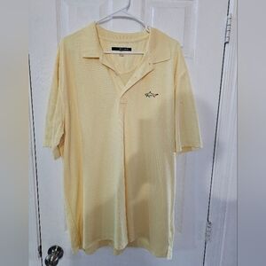 Men's, XXL, Greg Norman, Yellow Polo Shirt